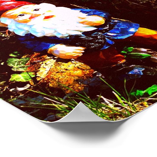 Poster Gnome rouge (Coin)