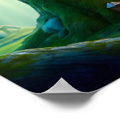 Poster Gnome Swing on a Swing from his Tree House. (Coin)