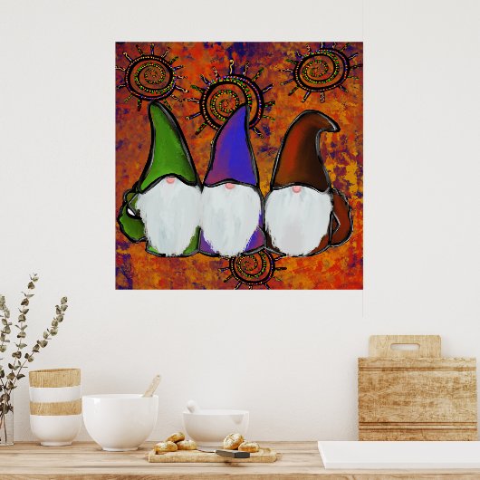 POSTER GNOMES (Cuisine)