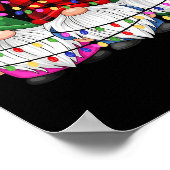 Poster Gnomes Famille Pjs Hommes Femmes Drôle Noël Ho (Coin)