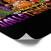 Poster Gnomes Hallothanksmas Halloween Thanksgiving (Coin)