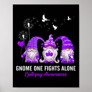 Poster Gnomes One combat l'épilepsie à elle seule Epileps