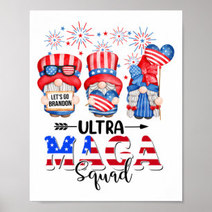 Poster Gnomes Ultra Mega Squad 4 juillet Ultra Me