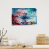 POSTER GNOMON ET DAME DU LAC (Cuisine)