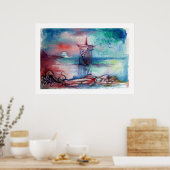 POSTER GNOMON ET DAME DU LAC (Cuisine)