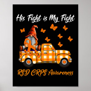 Poster GnomSon Combat Est Mon Combat Rsd Crps Sensibilisa