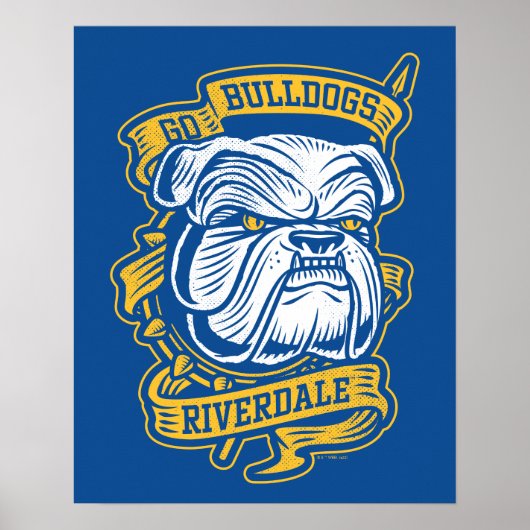 Poster Go Bulldogs - Riverdale Mascot Banner (Devant)
