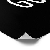 Poster Go Fig ure Funny Fig Fruit Pun Dark BG (Coin)