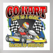 Poster Go Kart Life (Devant)