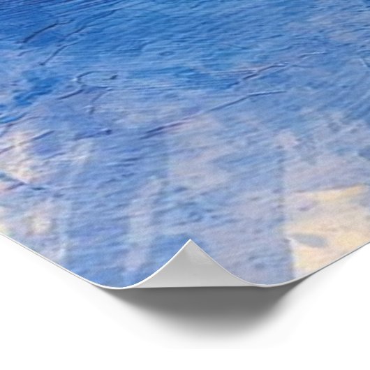 Poster Go with the flow C (Coin)