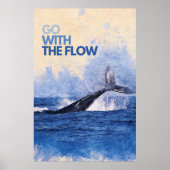 Poster Go with the flow C (Devant)