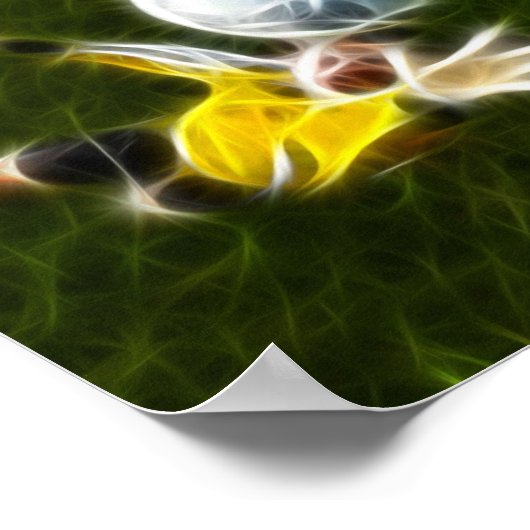 Poster Goalkeeper en action (Coin)