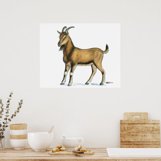 Poster Goat:  Brown (Cuisine)