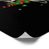 Poster Goat Christmas Tree Snow Goat Xmas (Coin)