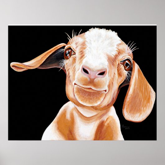 Poster Goat love (Devant)