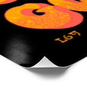 Poster GOBBLE GOBBLE drôle d'action de grâce (Coin)