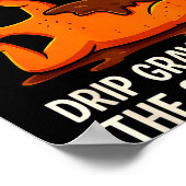 Poster Gobble Me Swallow Me Funny Turkey Feast Day Thanks (Coin)