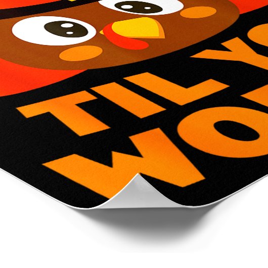 Poster Gobble Til You Wobble Shirt Men Women Kids Thanksg (Coin)