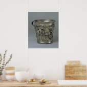 Poster Gobelet en relief avec squelettes (Cuisine)