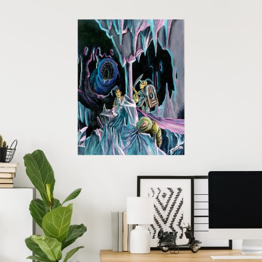 Poster Gobeleur (Bureau à domicile)