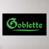 Poster Goblette (Devant)