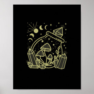 Poster Goblincore Esthétique Cottagecore Académie Champig