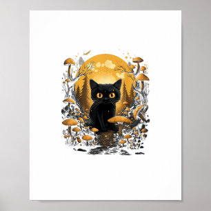 Poster Goblincore esthétique et cottagecore sous champign
