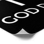 Poster God Did Christian Faith Testimony Blessing Miracle (Coin)