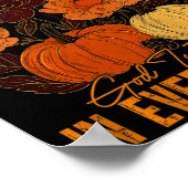 Poster God Is Faithful In Every Season Christian Fall Boh (Coin)