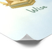 Poster God Says I Am – Scripture Declaration Nursery Wal (Coin)