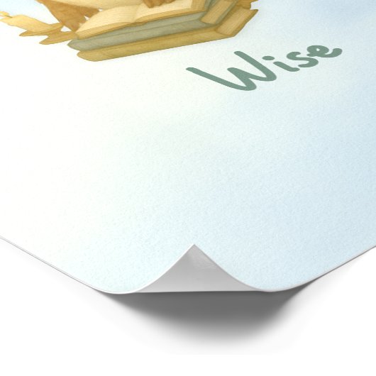 Poster God Says I Am – Scripture Declaration Nursery Wal (Coin)