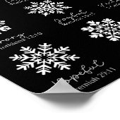 Poster God Says You Are Christian Snowflake Christmas Bib (Coin)