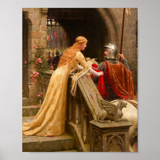 Poster God Speed par Edmund Blair Leighton (Devant)
