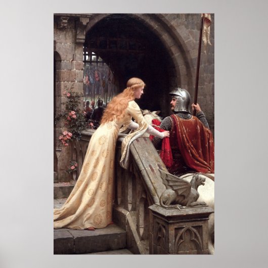 Poster God Speed par Edmund Leighton (Devant)
