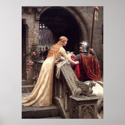 Poster God Speed par Edmund Leighton (Devant)