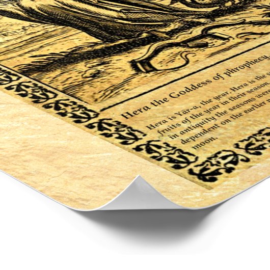 POSTER GODDESS HERA (Coin)