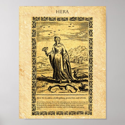 POSTER GODDESS HERA (Devant)
