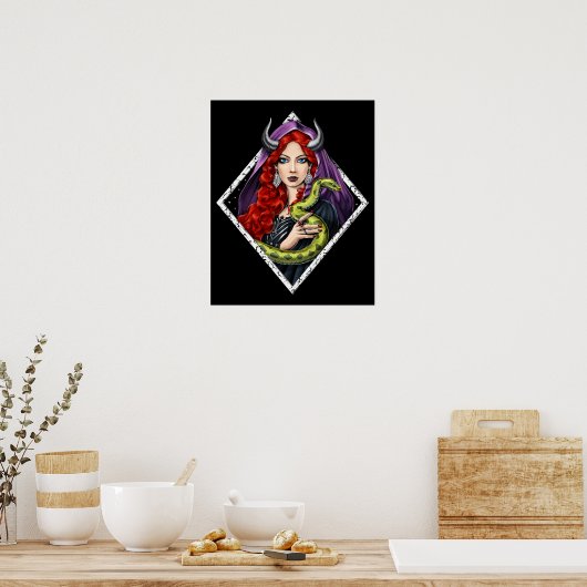 Poster Goddess Lilith (Cuisine)