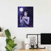 Poster Goddess of Night Art Imprimer (Bureau à domicile)