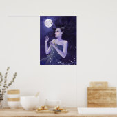 Poster Goddess of Night Art Imprimer (Cuisine)