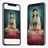 Poster Goddess Quan Yin High Frequency Portrait Painting