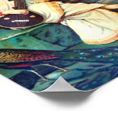 Poster Goddess Saraswati By Raja Ravi Varma (Coin)