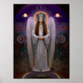 Poster Goddess Shekinah High Frequency Kabbalist Art (Devant)