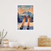 Poster Goderdzi Ski Print 1 (Cuisine)