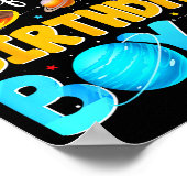 Poster Godfather Of The Birthday Boy Space Astronaut 1st  (Coin)