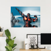 Poster godoftheseacolossal (Bureau à domicile)