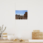 Poster Gods Boots found in desert. (Cuisine)