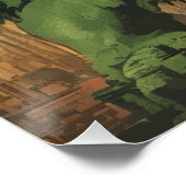 Poster Godzilla comme Kaiju Monster (Coin)