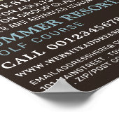 Poster GoIf Leçon Publicité (Coin)