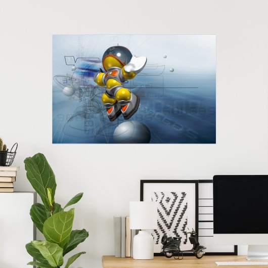 Poster Gojoy (Bureau à domicile)